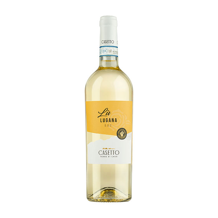Lugana DOC Vino Bianco von Agricola Casetto als Weinbegleiter